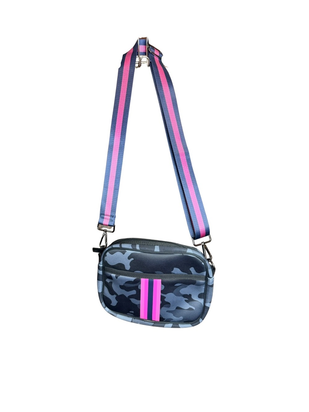 Neoprene HAUTE SHORE Camo Crossbody Bag
